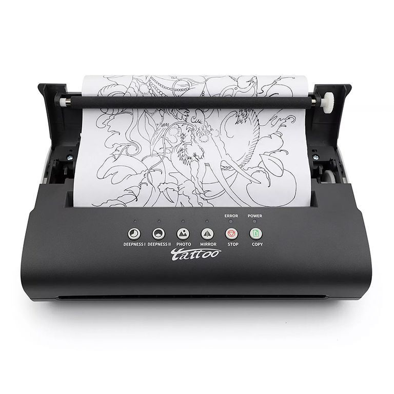 Трансферный термокопировальный тату принтер Tattoo Stencil Printer ...