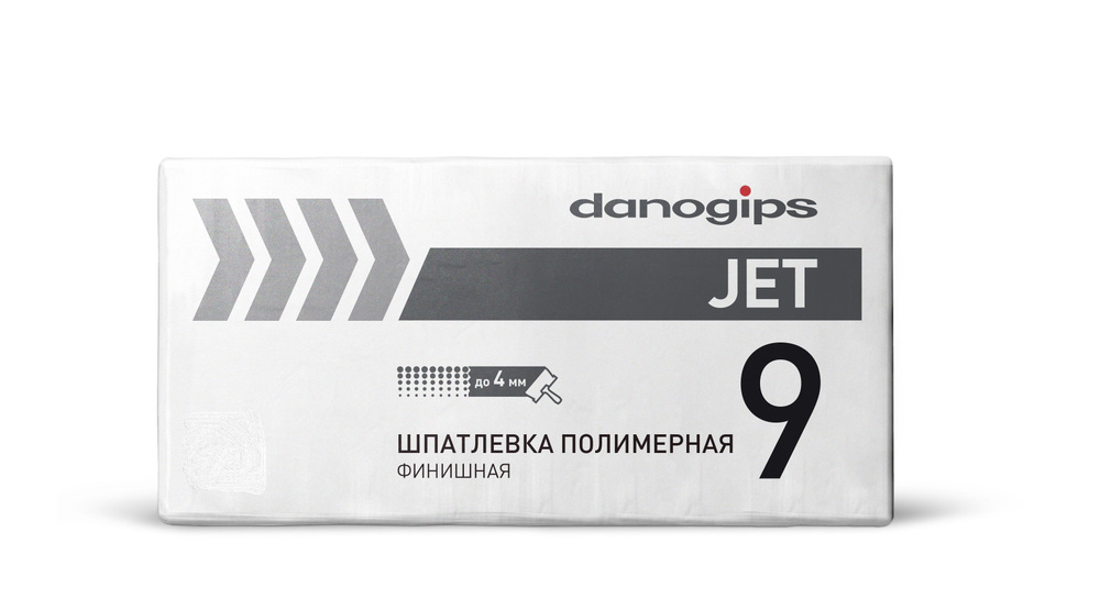 DANOGIPS JET 9 Шпатлевка полимерная финишная 20 кг #1