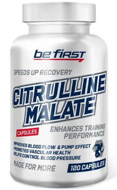 Л цитруллин малат в капсулах Be First L Citrulline Malate Capsules 120 ...