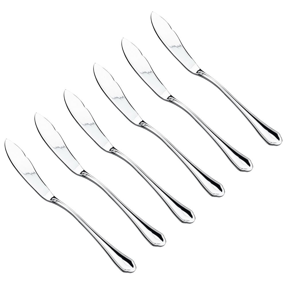 Набор ножей для рыбы 6 штук 20,9 см Leopardi - купить с доставкой по ...