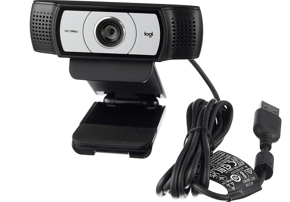 Камера Web Logitech HD Webcam C930c черный 3Mpix (1920x1080) USB2.0 с ...