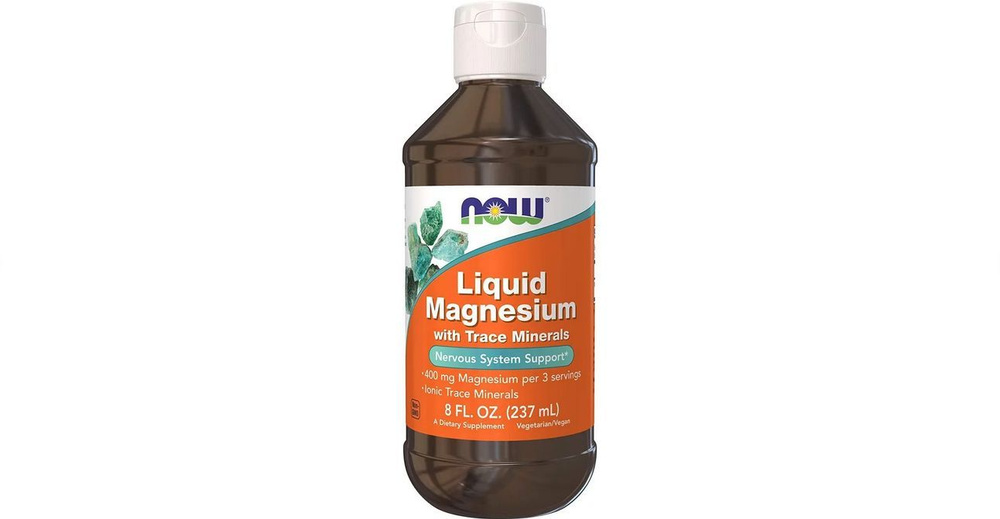 NOW Liquid Magnesium with Trace Minerals 237 мл (жидкий магний ...