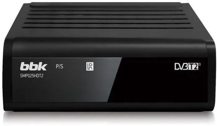 DVB-T2 ресивер BBK SMP025HDT2, черный #1