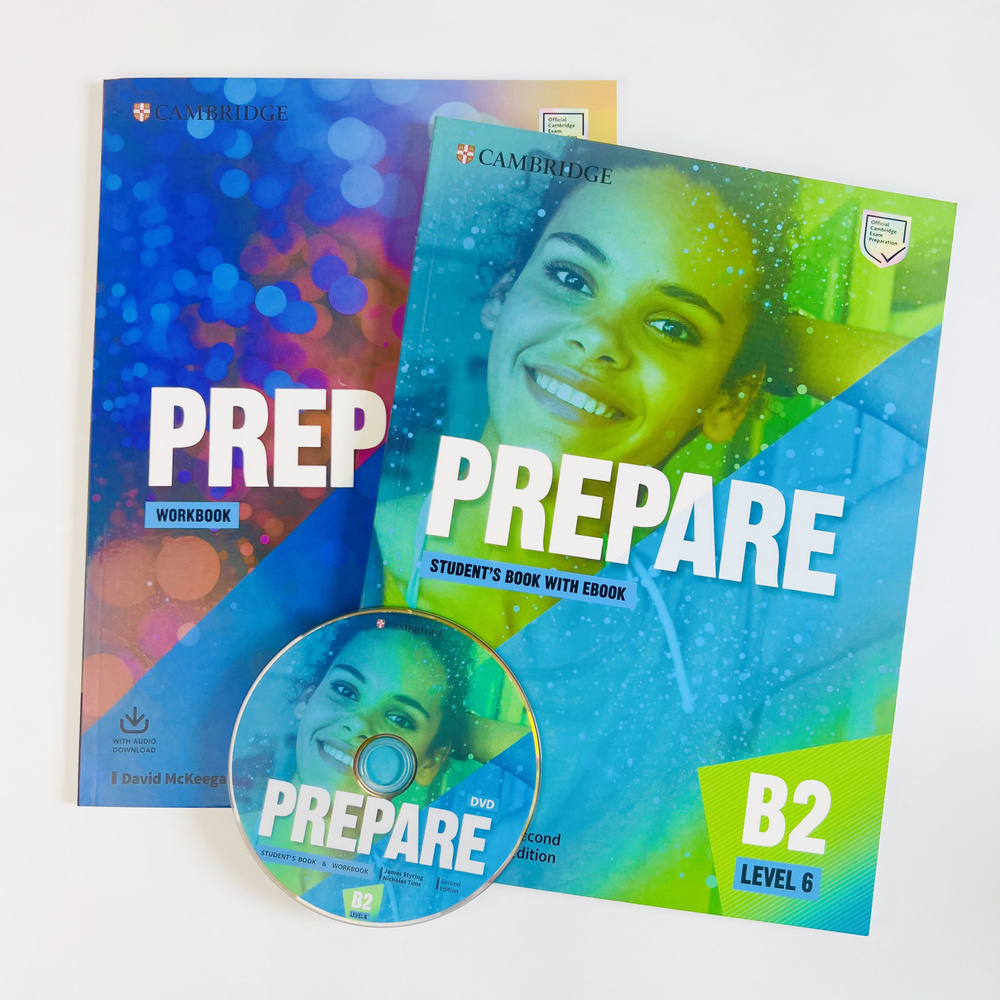 Prepare B2. Level 6. ПОЛНЫЙ КОМПЛЕКТ: Student's Book+Workbook+CD | Kosta Joanna #1