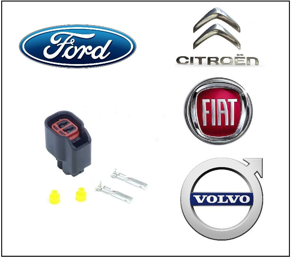 Штекер коннектор разъем катушки компрессора Ford Transit,Transit ...