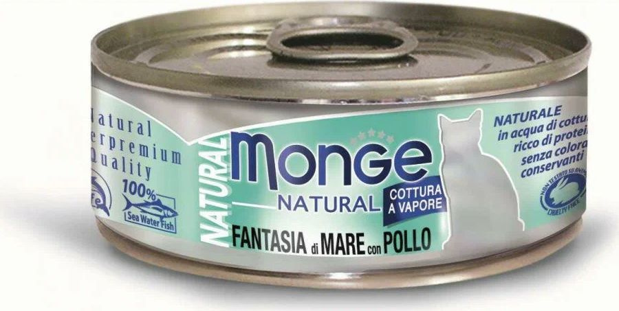 Корм для кошек влажный Monge / Монж Cat Natural для взрослых животных ...