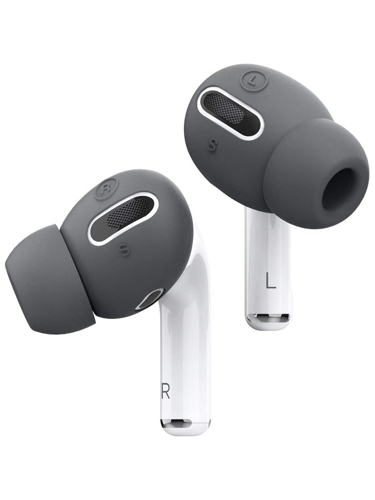 Накладки с амбушюрой Elago EarBuds на наушники Apple AirPods Pro 2 / для Аэрподс Про 2 ультратонкие силиконовые, #1