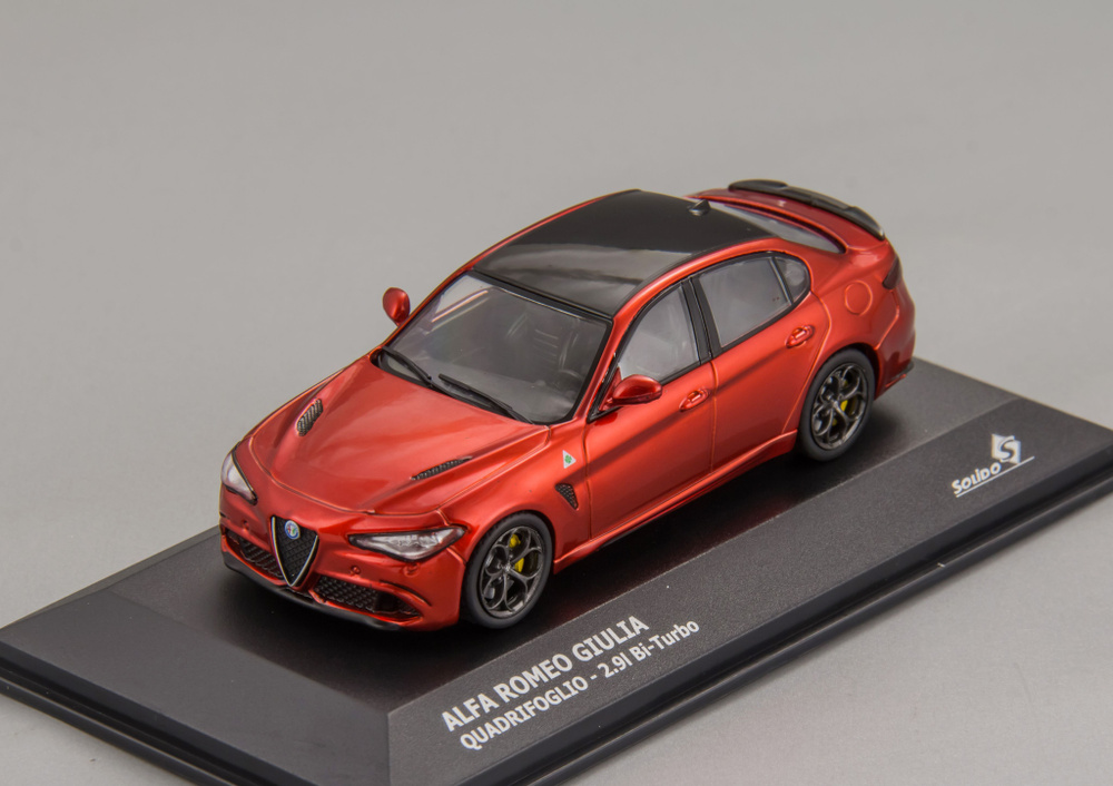 Масштабная модель Alfa Romeo Giulia Quadrifoglio - купить в интернет ...