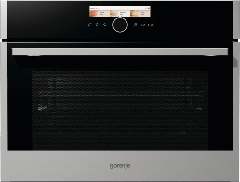 Встраиваемая компактная духовка с функ. СВЧ Gorenje BCM598S18X - купить ...