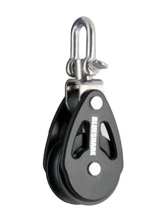 Одношкивный блок со скобой шкив 28мм для веревки 8 мм разрывная ...