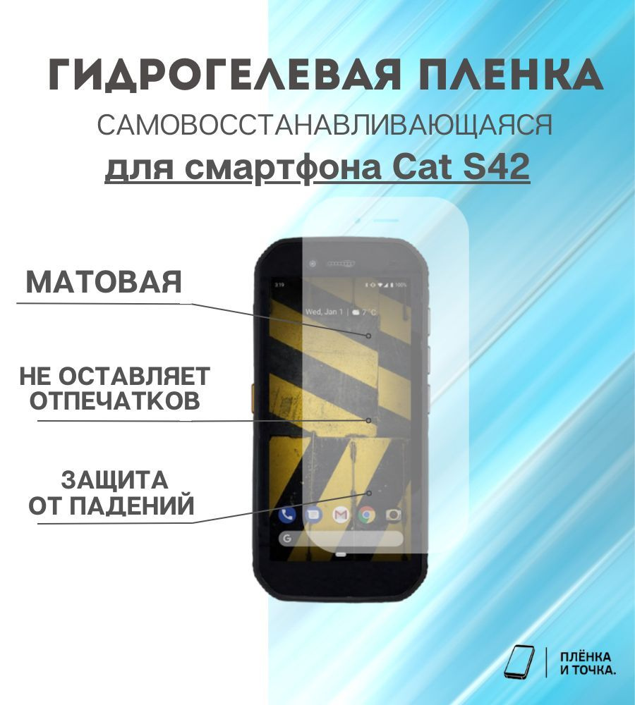 Защитная пленка Cat S42 - купить по выгодной цене в интернет-магазине OZON  (1039101874)