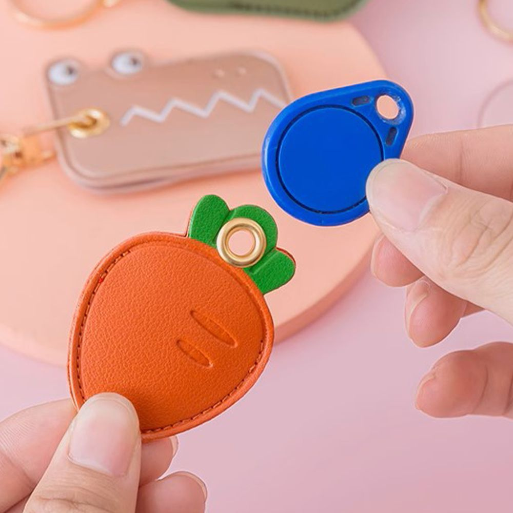 Кожаный чехол для Bluetooth-метки трекера AirTag, ключа от домофона, KN ...