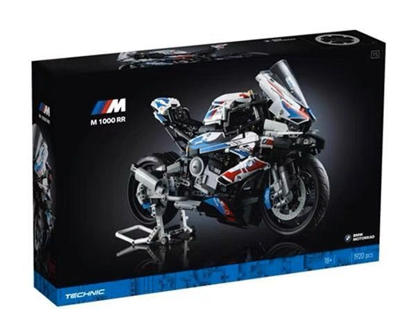 Конструктор Т2118 "Мотоцикл BMW M1000RR" 1920 деталей #1