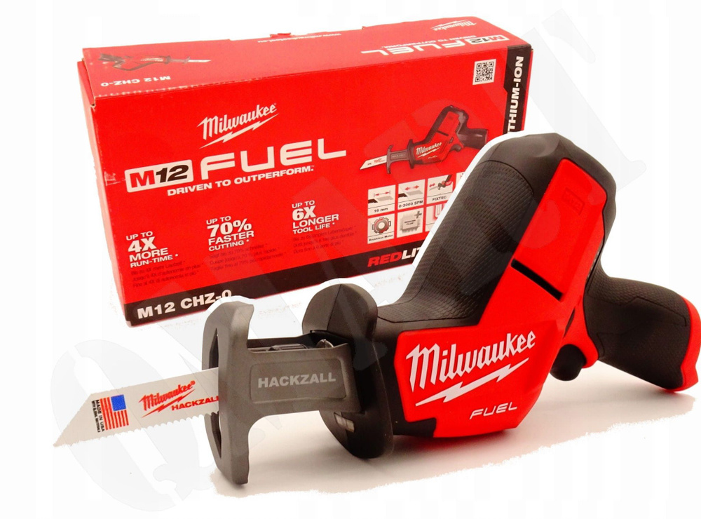 Аккумуляторная сабельная пила Milwaukee M12 CHZ-0 FUEL #1