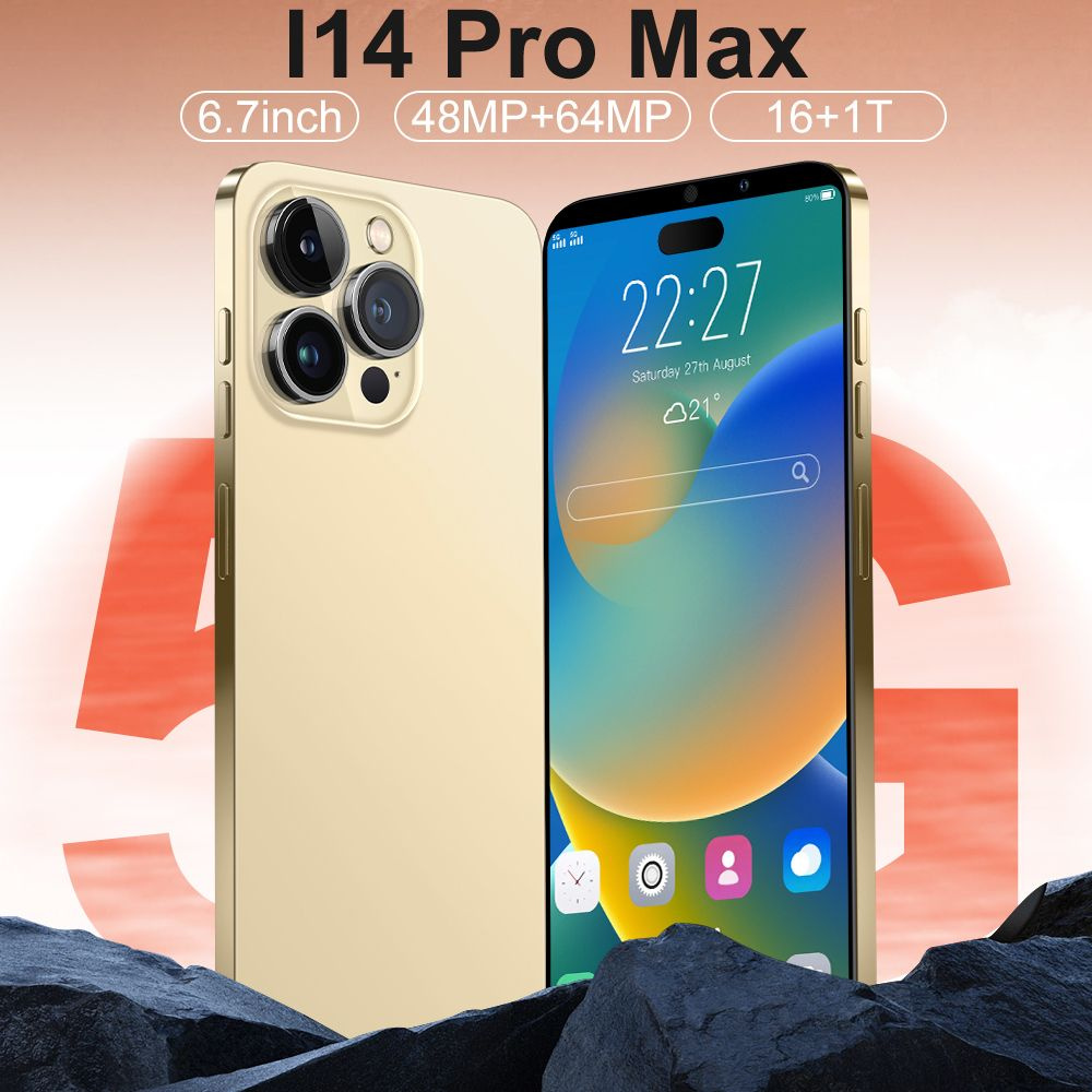 Смартфон i14pro/русское меню/android/google/mobile phone/music video/games/interconnection/gift/gps/nfc/wi-fi/4g/5g/  - купить по выгодной цене в интернет-магазине OZON (1052675846)