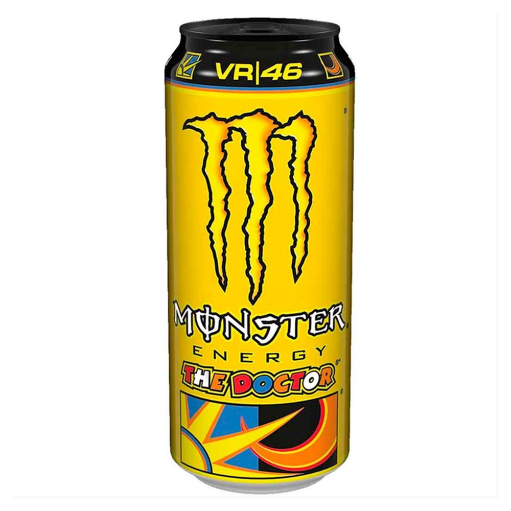 Энергетический напиток Monster Energy The Doctor Valentino Rossi VR46 с  цитрусовым вкусом (Польша), 500 мл - купить с доставкой по выгодным ценам в  интернет-магазине OZON (1052585272)