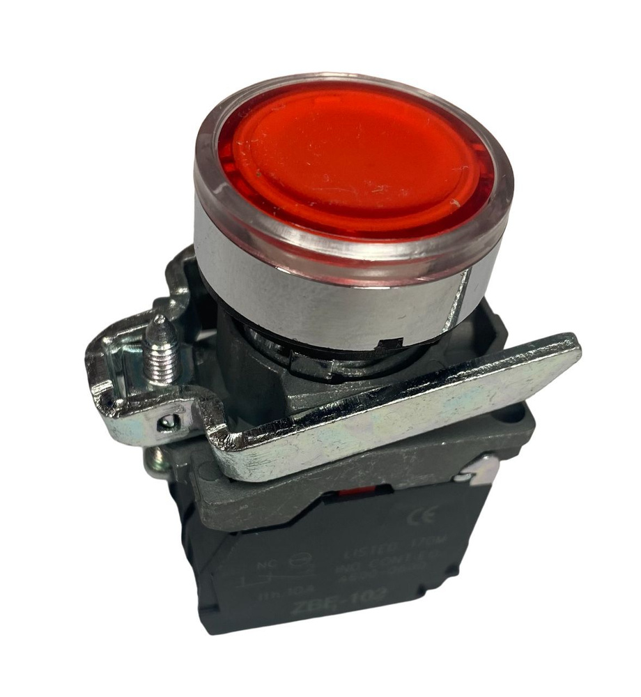 Кнопка с подсветкой КРАСНАЯ 24В YB4-BW3462 XB4 серии 22 мм - купить по ...