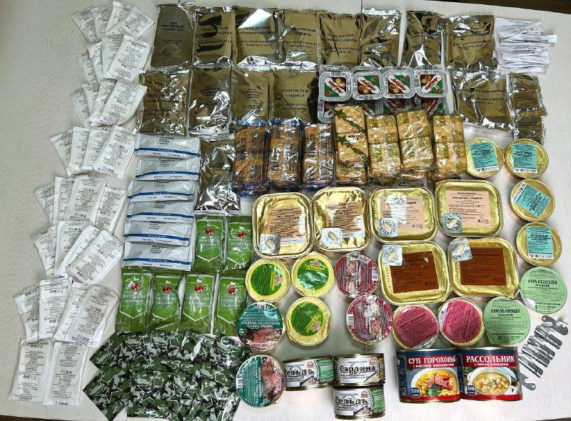 Сухой паек царь усиленный с большим количеством наполнения для в ...