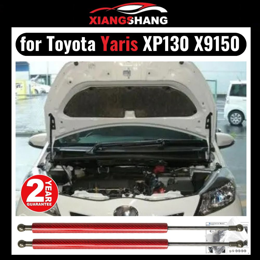 Газовые упоры капота для Toyota Vitz для Toyota Yaris XP130 XP150 2011-2021  Амортизаторы Тойота Витц & Тойота Ярис (2 шт) - XIANGSHANG арт.  XIANGSHANG-MY317 - купить по выгодной цене в интернет-магазине OZON  (1080748098)