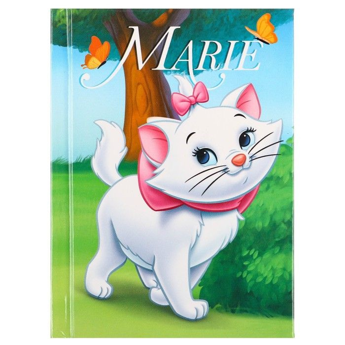 Блокнот А7 "Marie", 64 листа, в твёрдой обложке, Коты аристократы  #1
