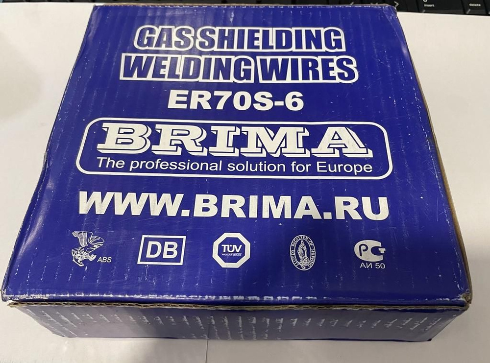 Проволока сварочная омедненная 15кг 1,0мм BRIMA ER-70S - купить с ...