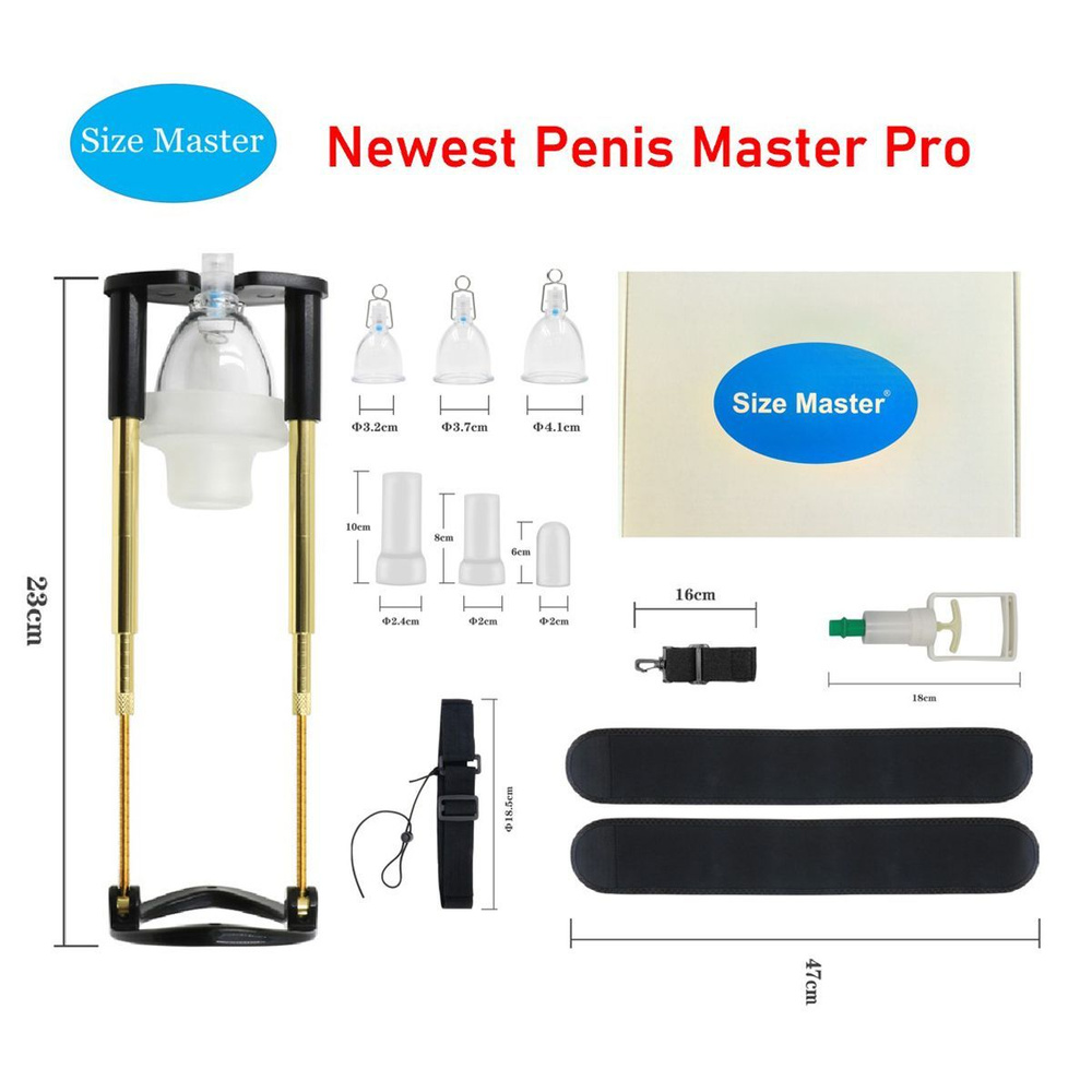 Size Master pro Лучшее устройство для увеличения пениса Penis Master Расширитель с вакуумным стаканом #1