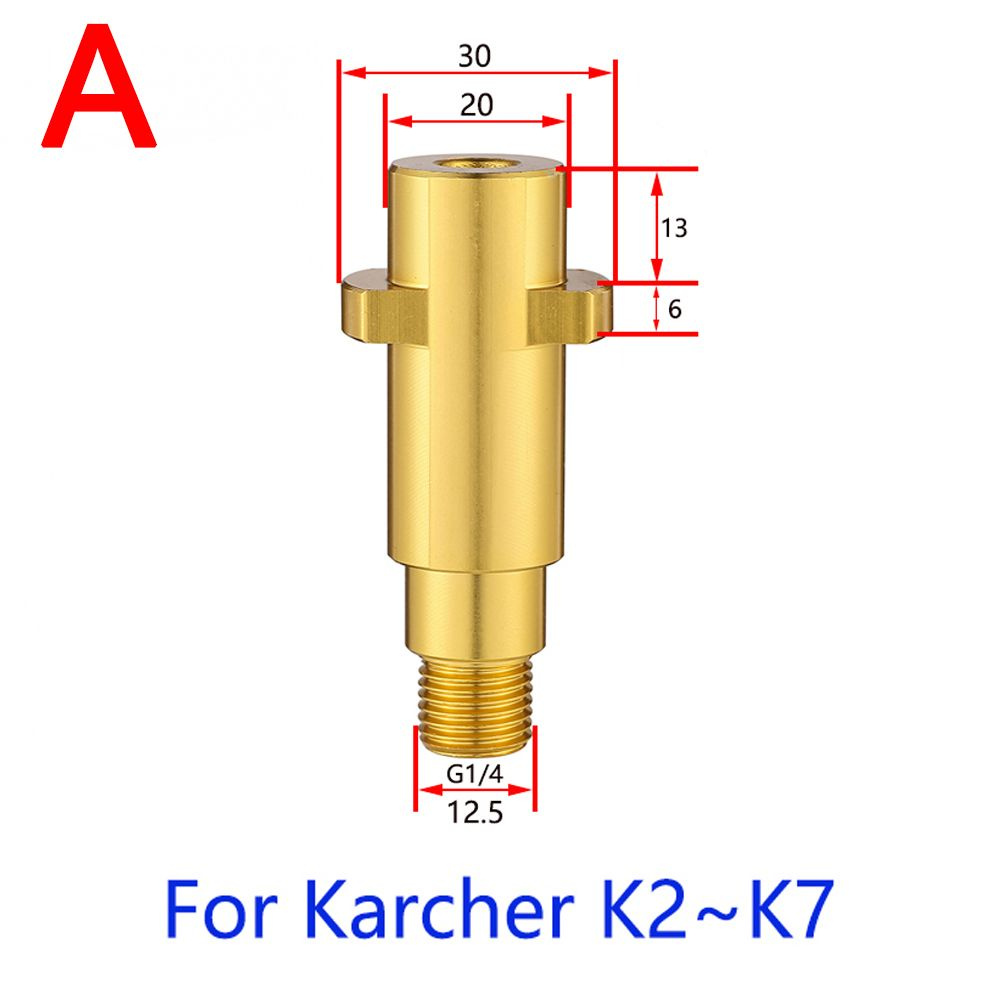 Адаптер (переходник) для мойки высокого давления Karcher K-Series K2 - K7 внешняя резьбы  #1