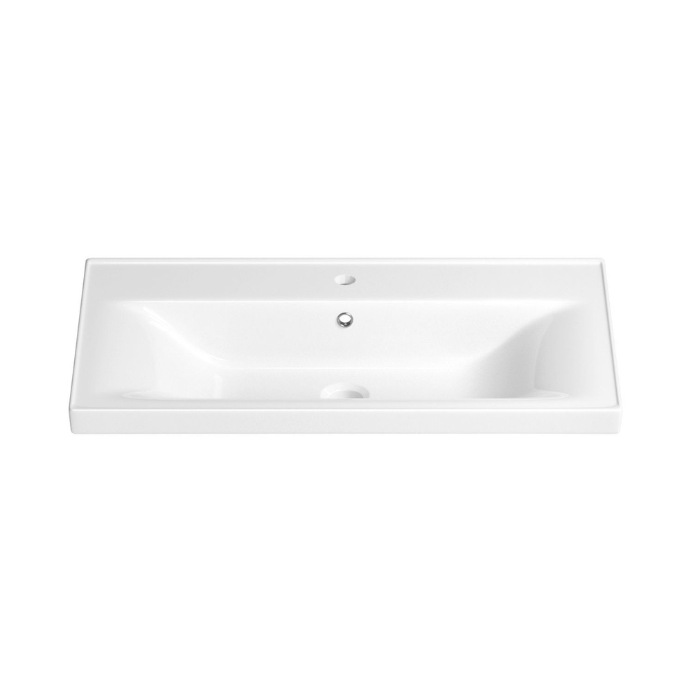 Подвесная/мебельная раковина для ванной Wellsee FreeDom 151106000: прямоугольная, ширина умывальника #1