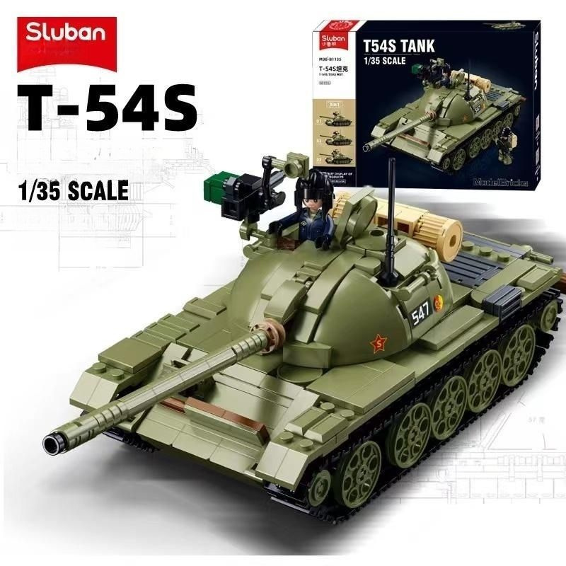 Конструктор SLUBAN Танк Т34/85 M38-B0978