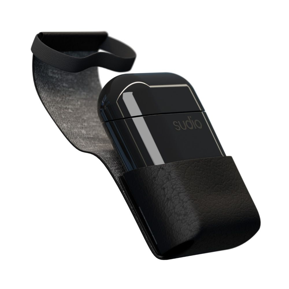 Sudio Leather Nio Case black кейс для наушников - купить с доставкой по ...