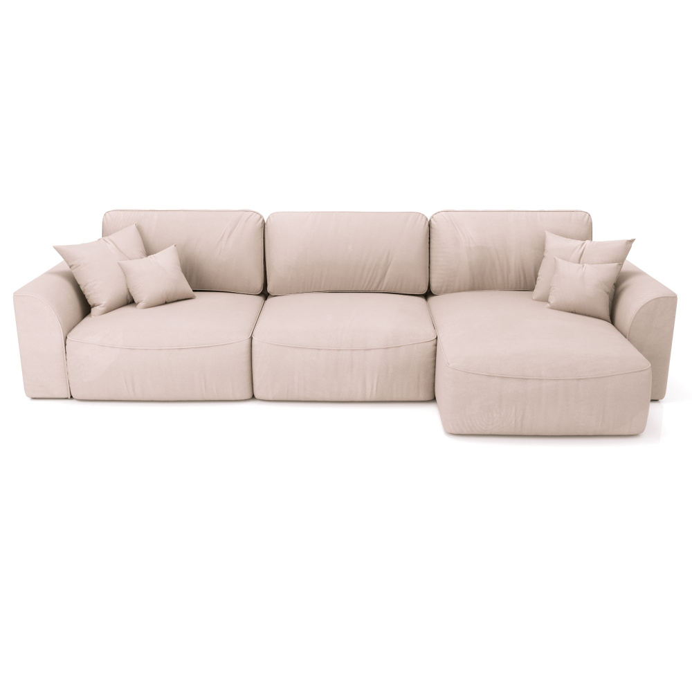 Угловой диван-кровать Рафаэль, Еврокнижка, блок независимых пружин, трансформер - купить с доставкой по выгодным ценам в интернет-магазине OZON (1113725763)
