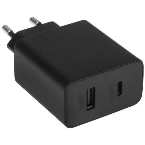 Блок питания USB-A / Type-C 45Вт, Power Delivery, Quick Charge 3.0 (ORIENT PU-F45D) #1