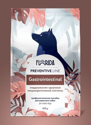 Сухой корм Florida Preventive Line Gastrointestinal для собак, для поддержания здоровой работы желудочно-кишечного #1