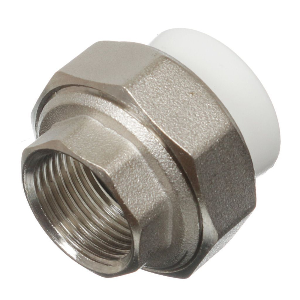 Муфта разъемная полипропилен, Valfex, d32х3/4", внутренняя резьба, белая #1