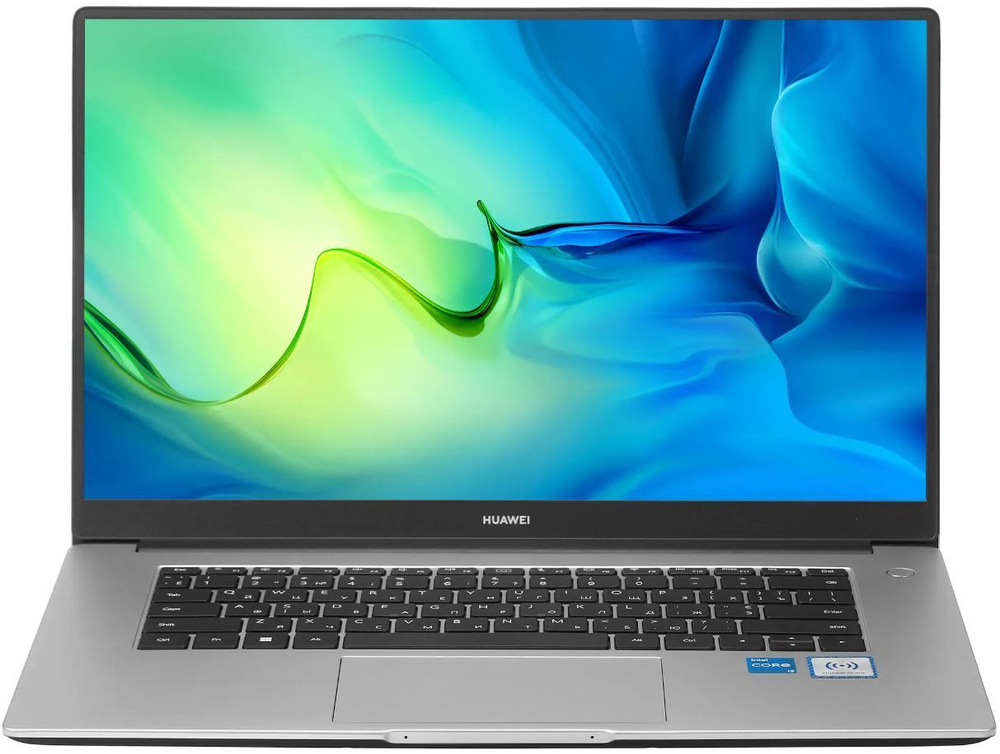 HUAWEI MateBook D 15 Ноутбук 15.6", Intel Core i5-1135G7, RAM 8 ГБ, SSD 256 ГБ, Intel Iris Xe Graphics, #1