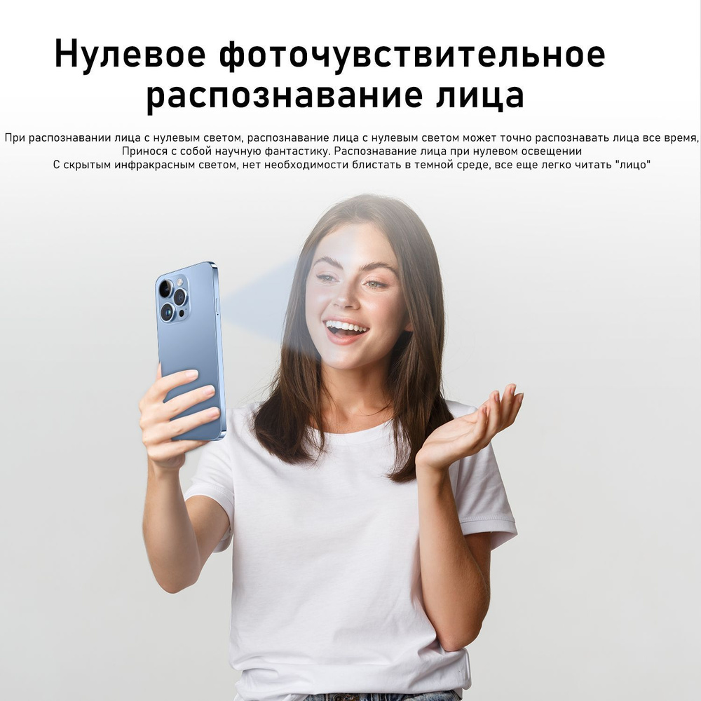 Смартфон русском языке i15 Pro max динамический остров двойная сим ...