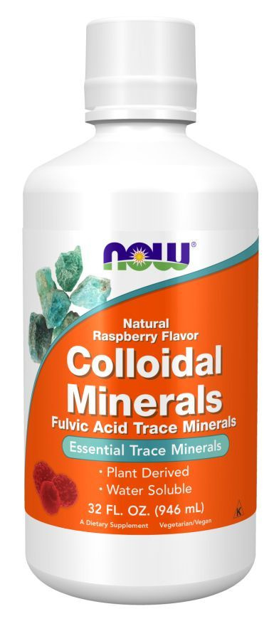 Коллоидные минералы жидкие со вкусом малины, Colloidal Minerals Liquid ...