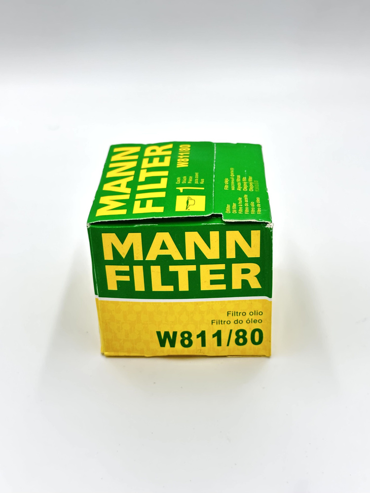 Фильтр масляный Mann W811/80 (Hyundai Accent, Solaris, Creta, Kia Rio, Optima, Cerato) #1