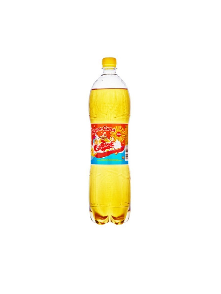 Газированная вода Сиропчик Крем-Сода, 1,5 л упаковка 6 штук  #1