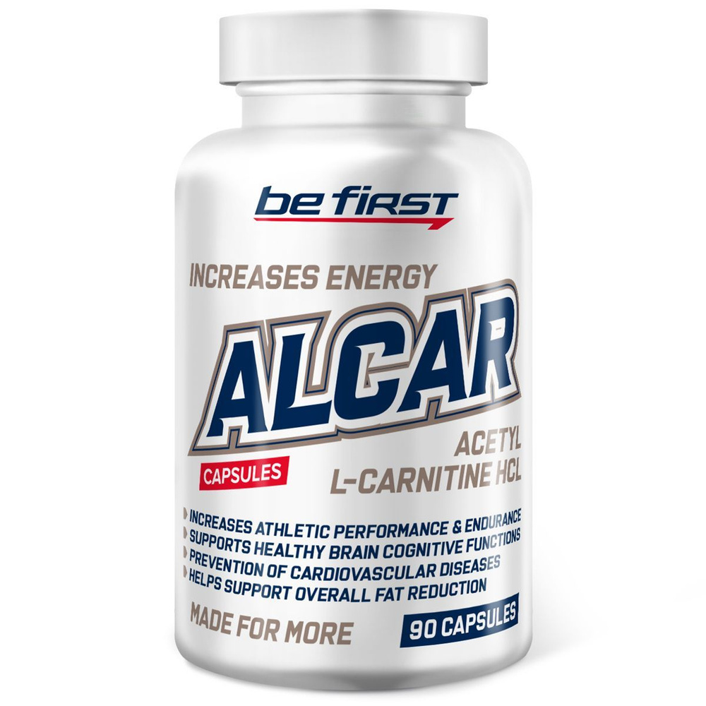 Ацетил л-карнитин гидрохлорид Be First ALCAR (acetyl l-carnitine HCL) 90 капсул  #1