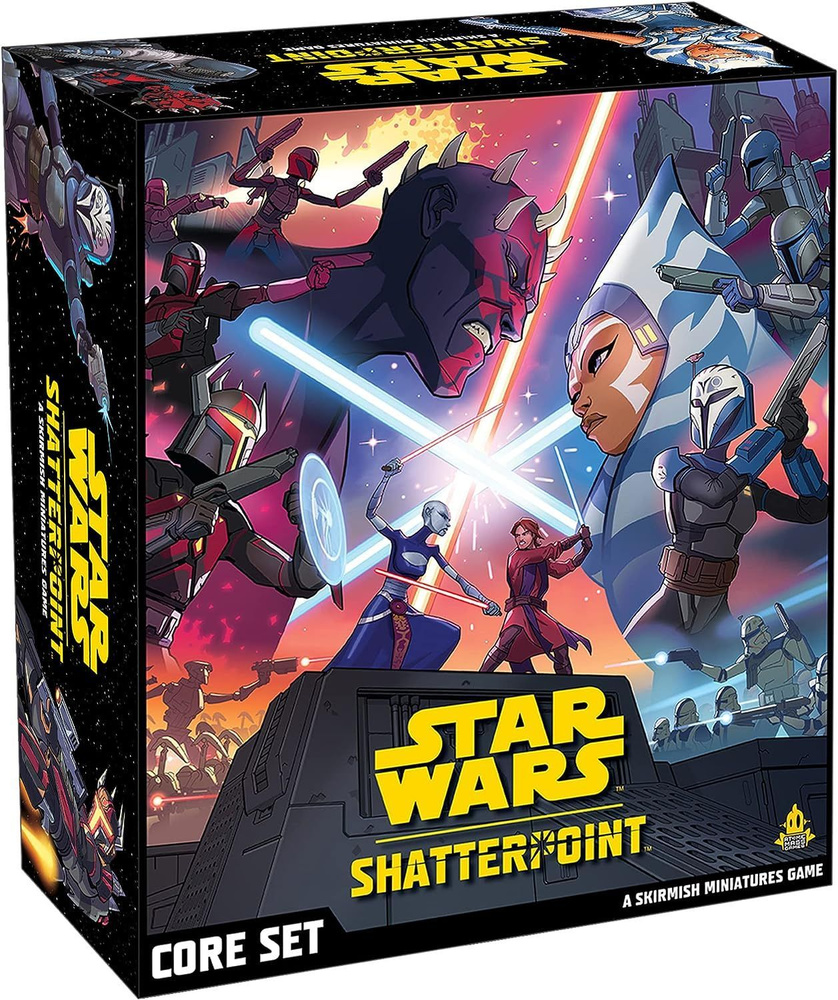 Настольная игра Star Wars Shatterpoint на английском языке - купить с  доставкой по выгодным ценам в интернет-магазине OZON (1205420721)