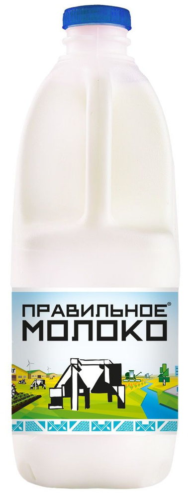 Молоко ПравильноеМолоко пастеризованное 1,5%, 2 л - купить с доставкой ...