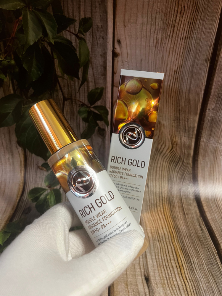 Enough тональный крем Rich Gold Double Wear Radiance Foundation (тон 21 ...