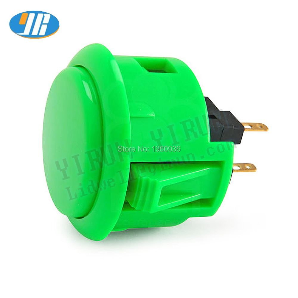 Оригинальный японский SANWA OBSF-30 круглый кнопочный ...