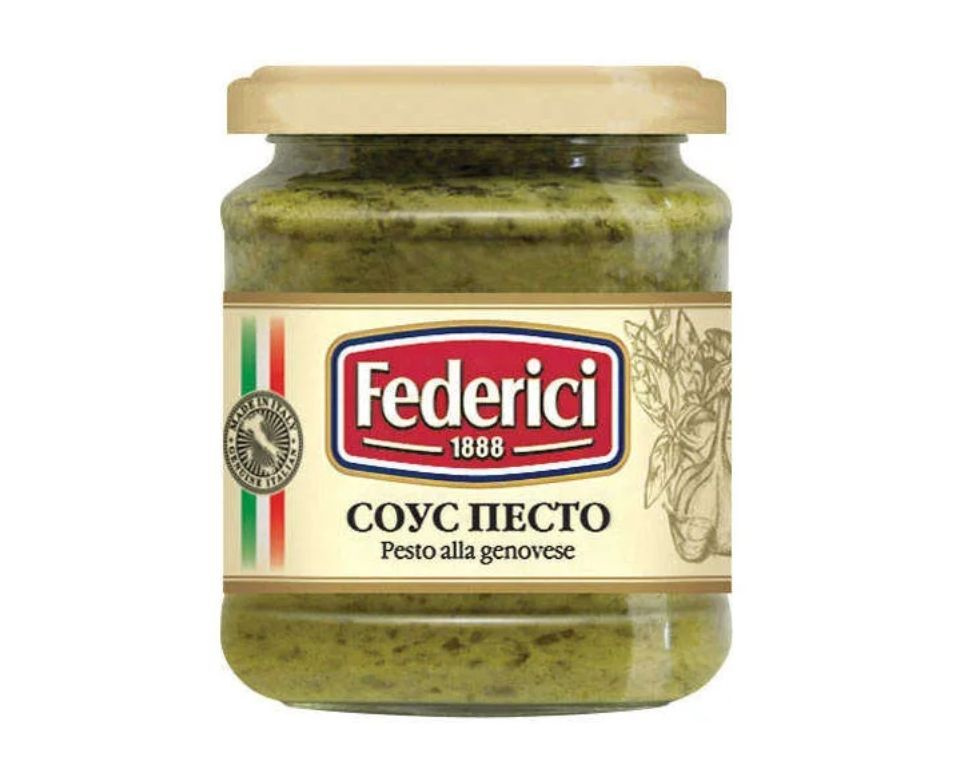 Соус для пасты Federici Pesto Alla Genovese песто, 190 г #1