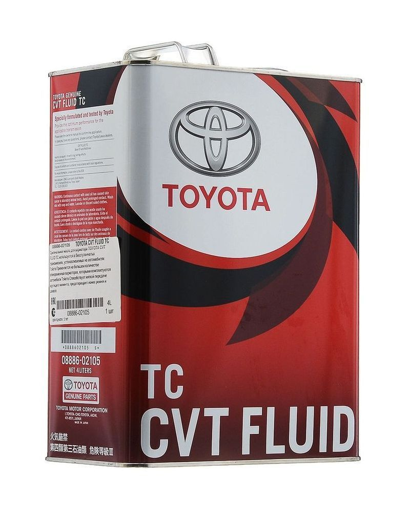 Купить Масло Toyota Cvt Fluid Tc