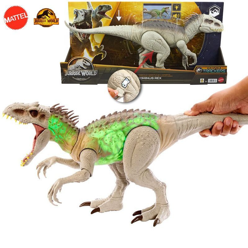 Фигурка динозавра Mattel Jurassic World : Dino Trackers Camouflage 'N ...