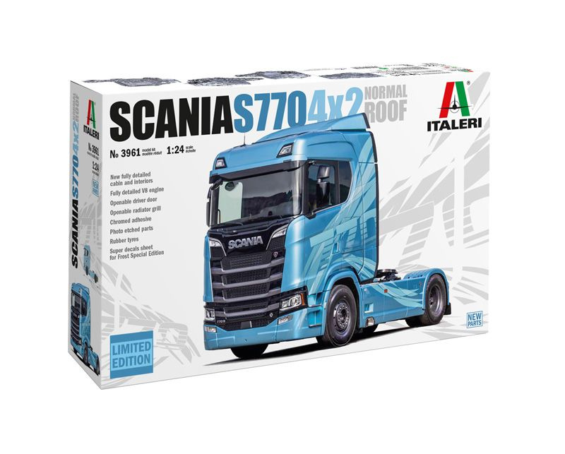 Сборная модель "Scania S770 4x2 Normal Roof - LIMITED EDITION" (1:24), артикул 3961  #1