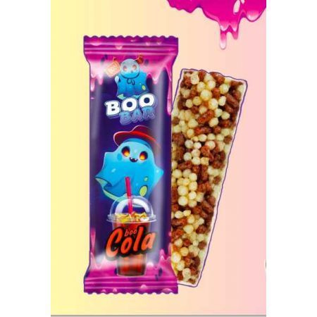 Батончик злаковый MATTI CRISPY Криспи BooBar Кола 20 г х 24 штуки ...