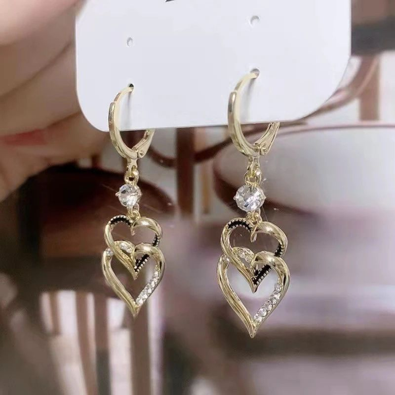 Серьги сердце #1